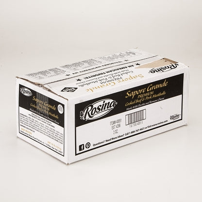 Rosina Premium Beef & Pork Meatballs, 2 x 5 lb Case - DOT product image 5
