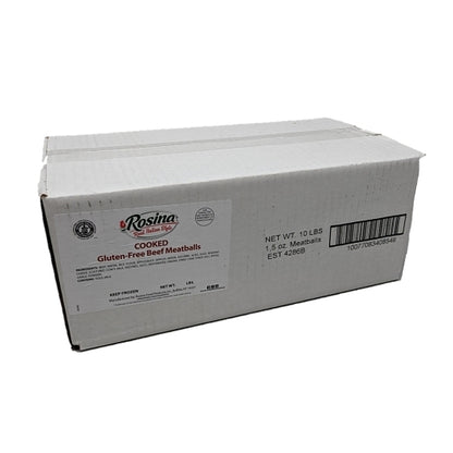 Rosina Cooked Beef Gluten & Soy Free Meatballs 1.5 Oz, 2 x 5 lb Case - DOT product image 5
