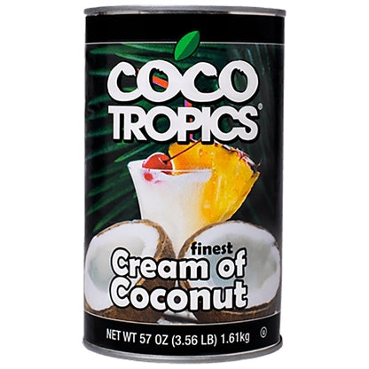 Coco Tropics Cream Of Coconut, 12 x 57 fl oz Case - Front/center packaged product image