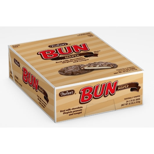 Pearson Maple Cluster Bar Bun Maple, 12 x 24 x 1.75 oz Case - DOT product image 5