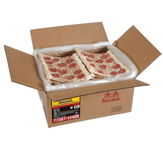 The MAX Stuffed Crust Pepperoni Reduced Fat Pizza, 1 x 72 x 4.87 oz Case - DOT product image 3