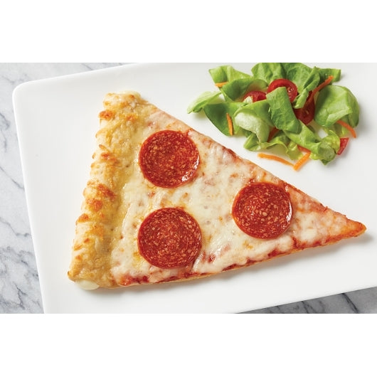 The MAX Stuffed Crust Cheese Reduced Fat Whole Grain 100% Mozzarella Pizza, 1 x 72 x 5 oz Case - Prepared Foods