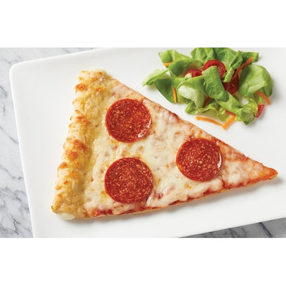 The MAX Stuffed Crust Cheese Reduced Fat Whole Grain 100% Mozzarella Pizza, 1 x 72 x 5 oz Case - Prepared Foods