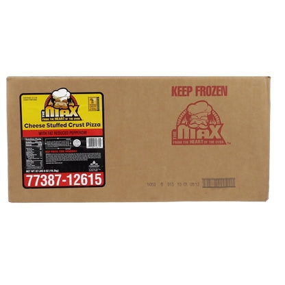 The MAX Stuffed Crust Cheese Reduced Fat Whole Grain 100% Mozzarella Pizza, 1 x 72 x 5 oz Case - DOT product image 7