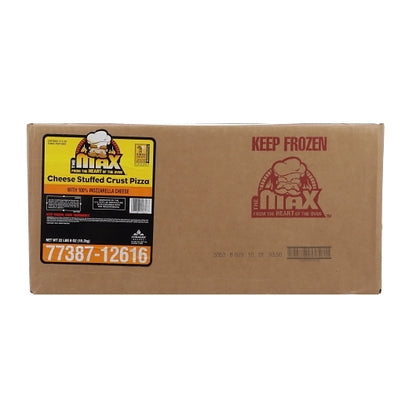 The MAX Stuffed Crust Cheese Whole Grain 100% Mozzarella Pizza, 1 x 72 x 5 oz Case - DOT product image 5