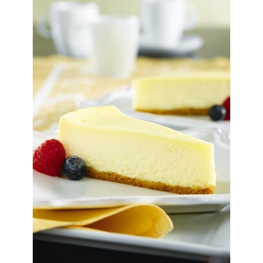Alden Merrell Desserts Buffet New York Style Vanilla Cheesecake, 14 Slices per Cheesecake, 4 x 30 oz Case - DOT product image 3