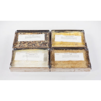 Alden Merrell Desserts Variety Pack #1 Seven Layer Bar, Raspberry Rhapsody, Old Fashion Lemon Bar,Mount Caramel Dessert