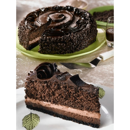 Alden Merrell Desserts 10 Inch Ultimate Chocolate Cake, 14 Slices per Cake, 2 x 90 oz Case - DOT product image 3