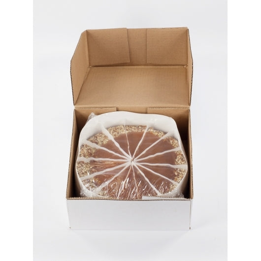 Alden Merrell Desserts Gourmet Turtle Cheesecake, 14 Slices per Cheesecake, 2 x 96 oz Case - Bakery & Desserts