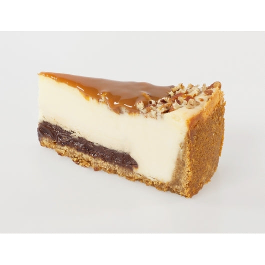 Alden Merrell Desserts Gourmet Turtle Cheesecake, 14 Slices per Cheesecake, 2 x 96 oz Case - DOT product image 2