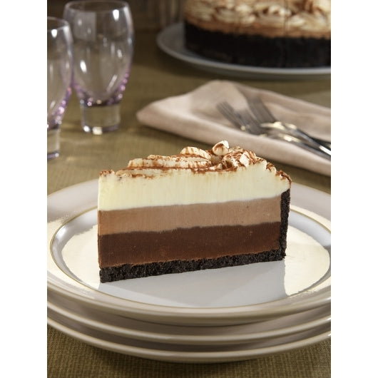 Alden Merrell Desserts 10 Inch Chocolate Beyond Reason Cake, 14 Slices per Cake, 2 x 90 oz Case - DOT product image 3