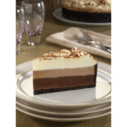 Alden Merrell Desserts 10 Inch Chocolate Beyond Reason Cake, 14 Slices per Cake, 2 x 90 oz Case - DOT product image 3