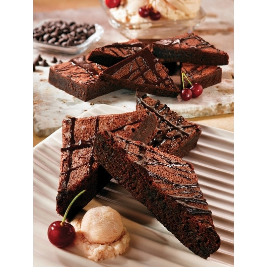 Alden Merrell Postres Chocolate Fudge Brownie, 4 x 52 oz Case - DOT product image 3