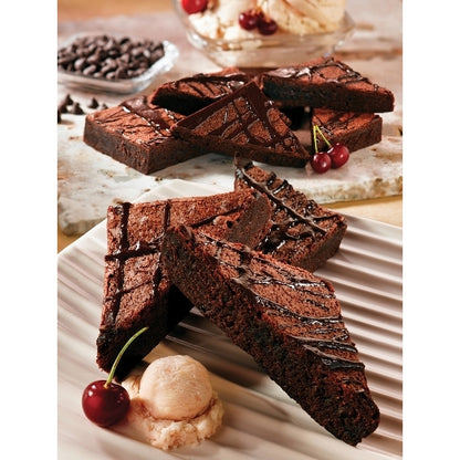 Alden Merrell Postres Chocolate Fudge Brownie, 4 x 52 oz Case - DOT product image 3