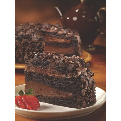 Alden Merrell Desserts Triple Chocolate Fudge Cake, 14 Slices per Cake, 2 x 100 oz Case - DOT product image 3