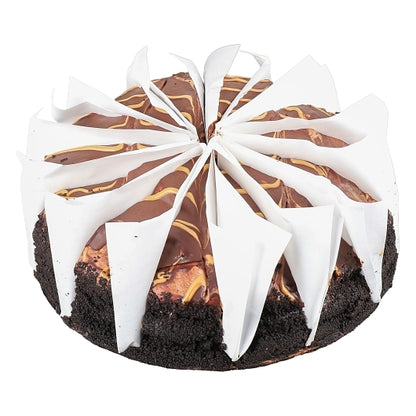 Diannes Gourmet Desserts Milk Chocolate Caramel Galaxy Cake, 14 Slices per Cake, 2 x 92 oz Case - DOT product image 3