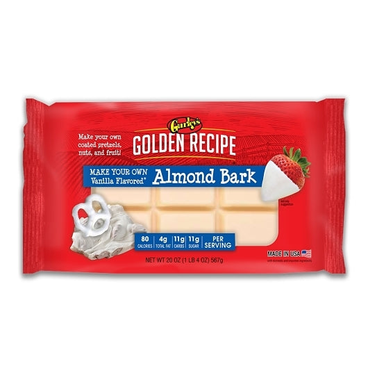 Gurleys Gurleys Alm VANILLA ALMOND BARK, 12 x 20 oz Case - DOT product image 2