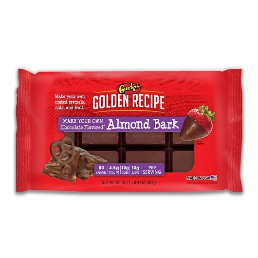 Gurleys Gurleys Alm CHOCOLATE ALMOND BARK, 12 x 20 oz Case - DOT product image 2