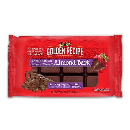 Gurleys Gurleys Alm CHOCOLATE ALMOND BARK, 12 x 20 oz Case - DOT product image 2