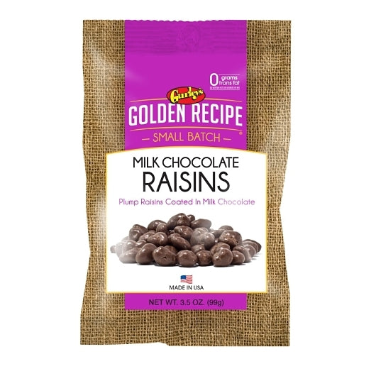 Gurley's Golden Recipe Chocolate Raisins, 8 x 3.5 oz Case - Dried Fruit & Fruit Snacks - image 2