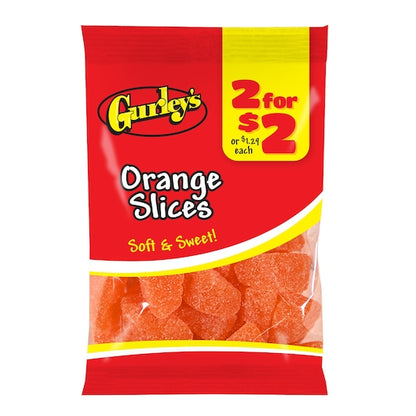 Gurley's Orange Slices Gummy Candy, 12 x 3.5 oz Case - Candy & Confections - image 2