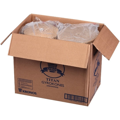 Kronos Uncooked Frozen Raw Gyrokone Titan Beef & Lamb Uncooked, 2 x 20 lb Case - DOT product image 3