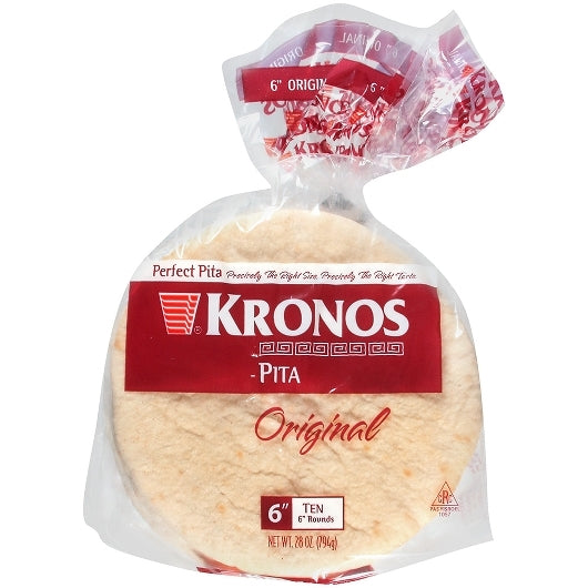 Kronos Frozen Perfect 6 Inch Perfect PITA, 12 x 10 each Case - DOT product image 2