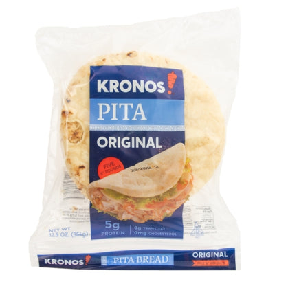 Pita 6 Inch White Deli Style PITA FLATBREAD, 12 x 5 each Case - DOT product image 5
