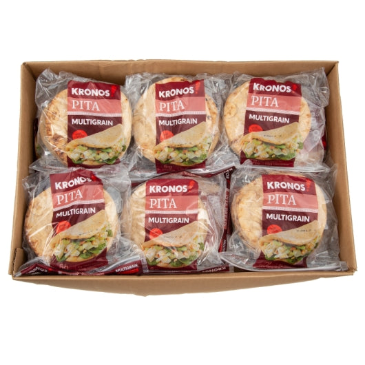 Pita 6 Inch Retail Honey Wheat Deli PITA FLATBREAD, 12 x 0.813 lb Case - DOT product image 6