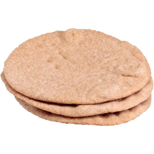 Pita 6 inch Whole Wheat Authentic PITA FLATBREAD, 12 x 10 each Case - DOT product image 2