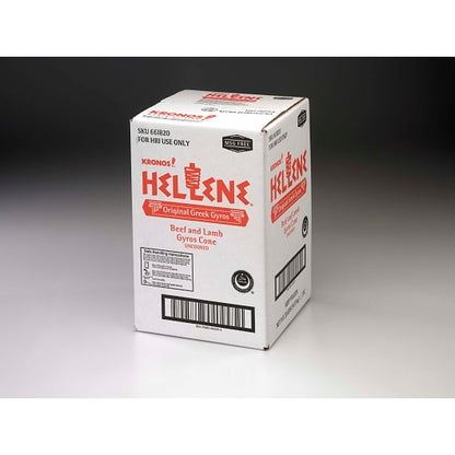Cones Hellene Beef HALAL HELLENE BEEF & LAMB, 1 x 20 lb Case - DOT product image 2