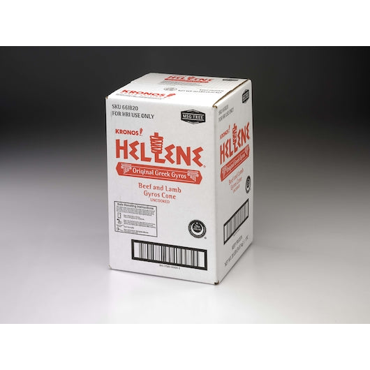 Cones Hellene Beef Halal Hellene Beef & Lamb, 1 x 20 lb Case - Frozen Meat & Seafood