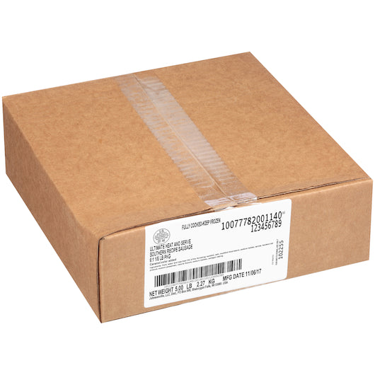 Johnsonville 6:1 Cooked Southern Recipe Sausage Link, 1 x 5 lb Case - DOT product image 2