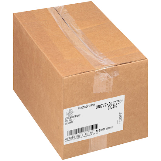 Advance Pierre Ultimate 4:1 Cooked Ultimate Heat & Serve Beer Brat, 2 x 5 lb Case - DOT product image 3