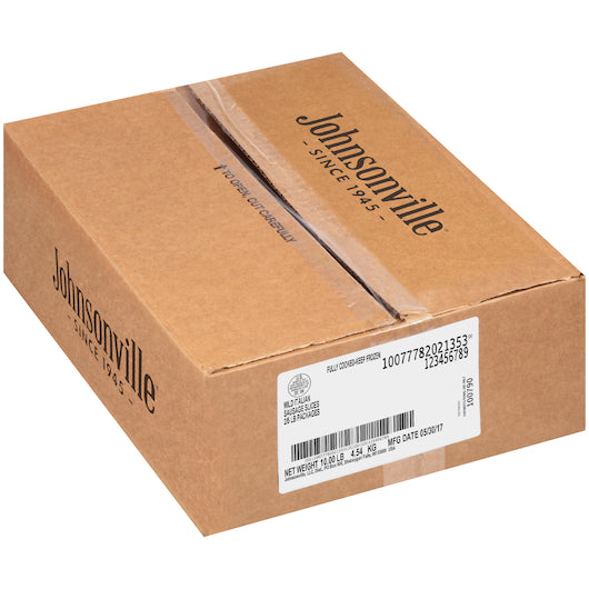 Johnsonville Fully Cooked SAUSAGE ITALIAN FULLY COOKED SLICED, 2 x 5 lb Case - DOT product image 2