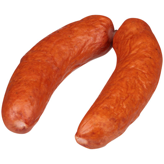 Johnsonville 6 Inch Natural Casing Andouille Pork Sausage Links, 2 x 5 lb Case - Frozen Meat & Seafood