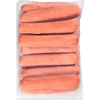 Johnsonville Cooked Beef Hot Dog Links, 2 x 5 lb Case - Frozen Meat & Seafood