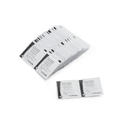 Taylor HACCP Individually Wrapped Thermometer Probe Wipes 100 Count Box, 1 x 10 each Case - DOT product image 2