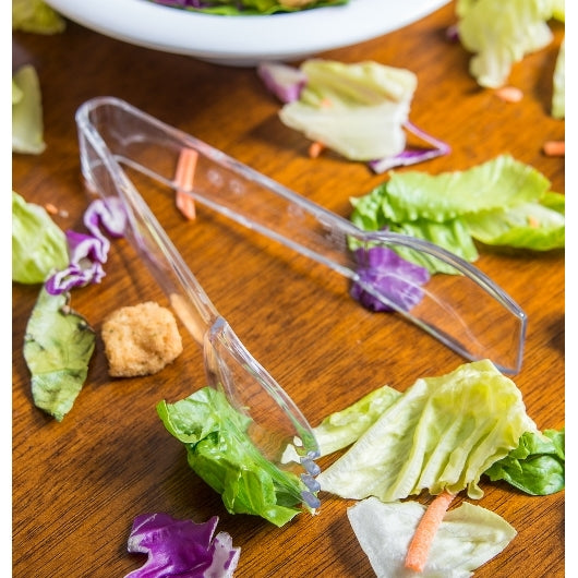 Carlisle 6 Inch Clear Salad Tong, 1 x 1 each Case - DOT product image 7
