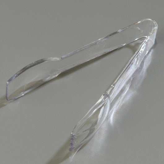 Carlisle 6 Inch Clear Salad Tong, 1 x 1 each Case - DOT product image 2