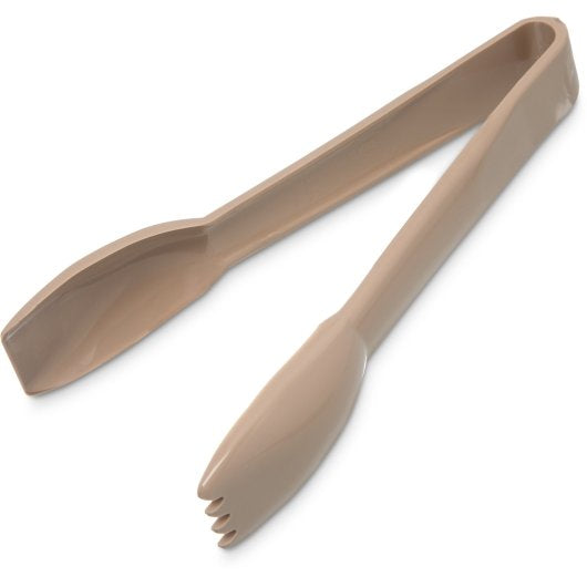 Carlisle 6 Inch Plastic Beige Salad Tong, 1 x 1 each Case - DOT product image 3