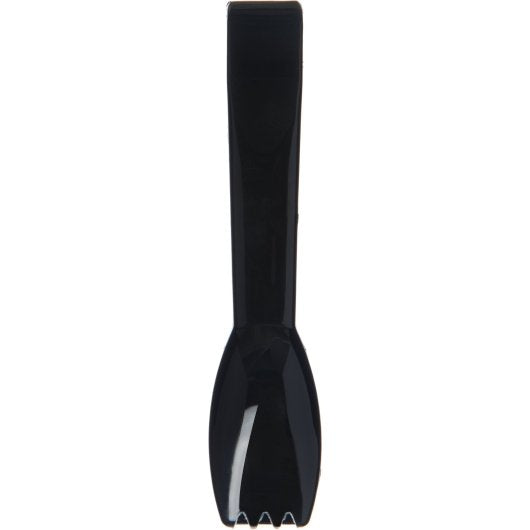 Carlisle 6 Inch Plastic Black Salad Tong, 1 x 1 each Case - Alternate product angle or state