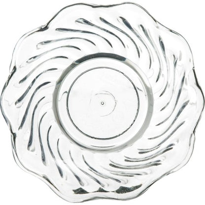 Carlisle 5 Ounce Tulip Plastic Clear Dessert Dish, 1 x 24 each Case - DOT product image 7