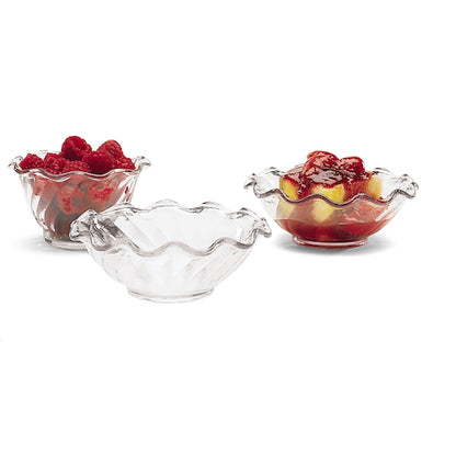 Carlisle Foodservice 5 Ounce Tulip Plastic Berry Dessert Dish, 1 x 24 each Case - DOT product image 7