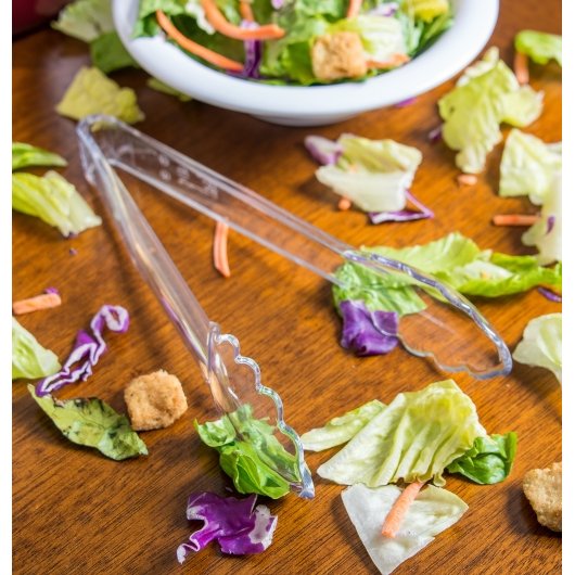 Carlisle 9 Inch Clear Plastic Utility Tong, 1 x 1 each Case - DOT product image 7