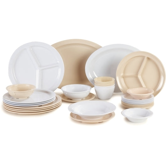 Carlisle 9 Inch Narrow Rim Tan Dinner Plate, 1 x 48 each Case - DOT product image 8