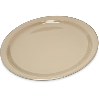 Carlisle 9 Inch Narrow Rim Tan Dinner Plate, 1 x 48 each Case - DOT product image 2