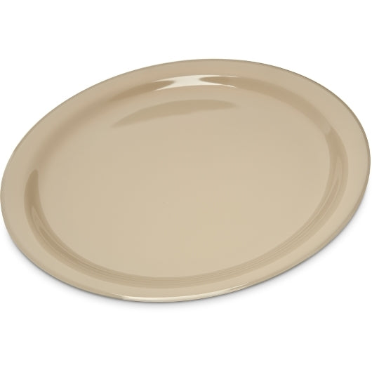 Carlisle 9 Inch Narrow Rim Tan Dinner Plate, 1 x 48 each Case - DOT product image 2