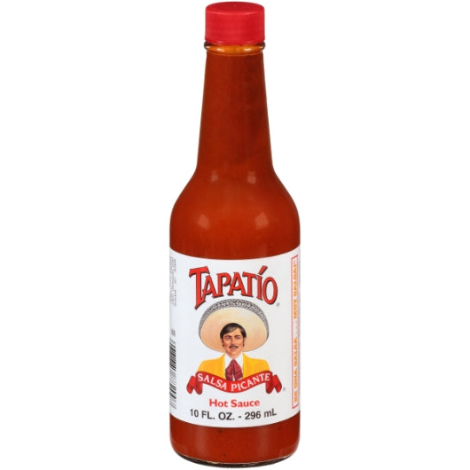 Tapatio Salsa Picante Hot Sauce Bottle, 12 x 296 ML Case - Condiments & Sauces