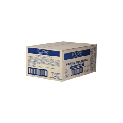 Louisa Foods 2 Inch Breaded Beef Ravioli Appetizer, 2 x 5 lb Case - DOT product image 5